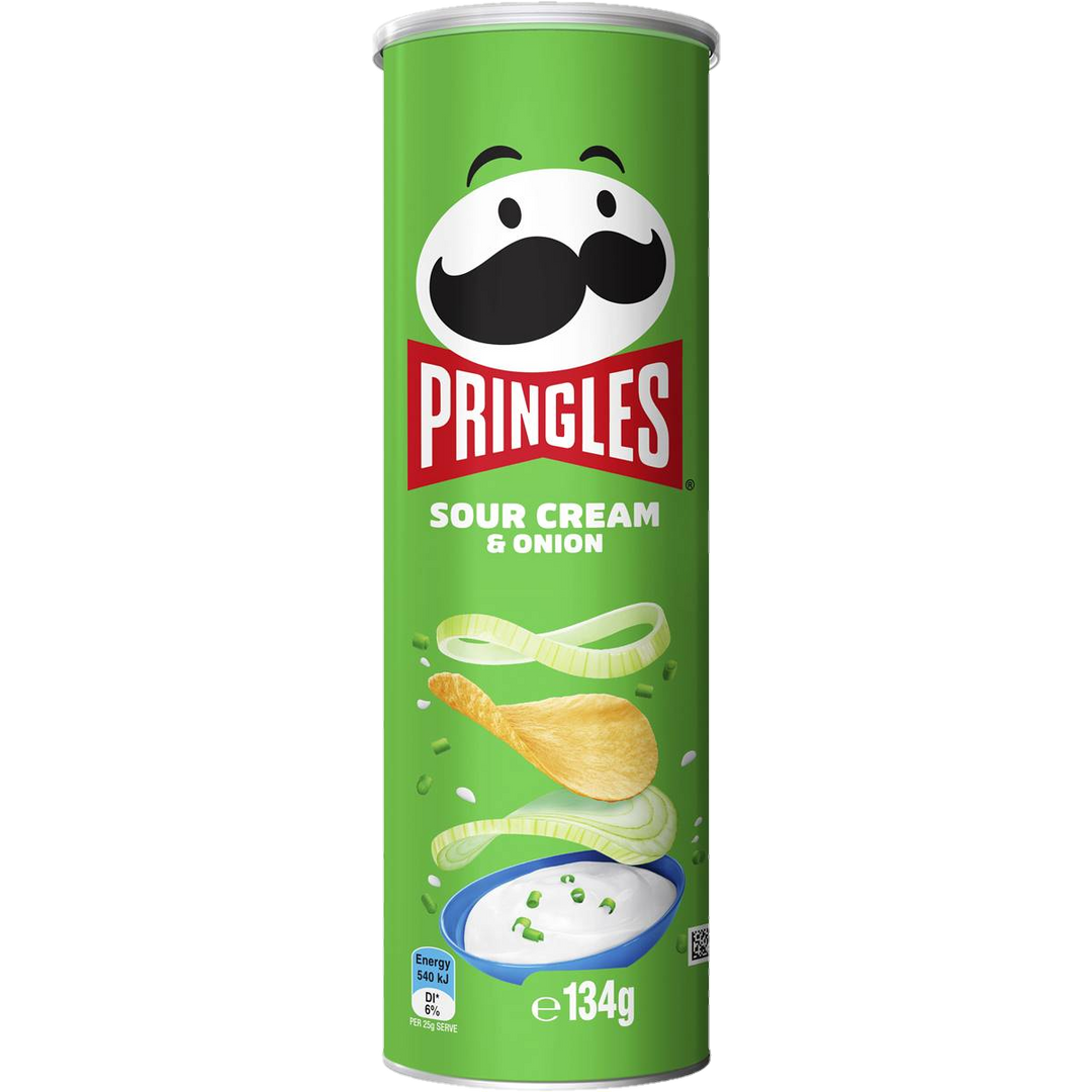 Pringles Sour Cream & Onion 134g