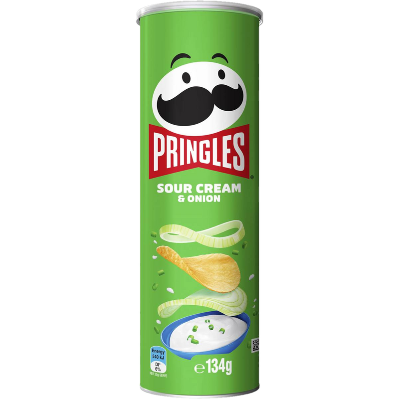 Pringles Sour Cream & Onion 134g