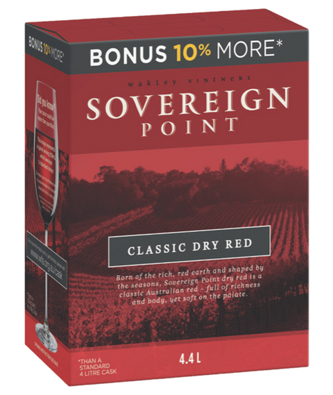 Sovereign Point Classic Dry Red Cask 4L
