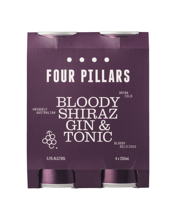 Four Pillars Bloody Shiraz Gin & Tonic