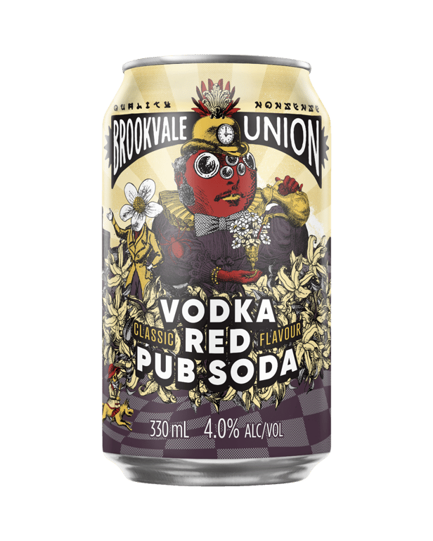 Brookvale Union Vodka Red Pub Soda