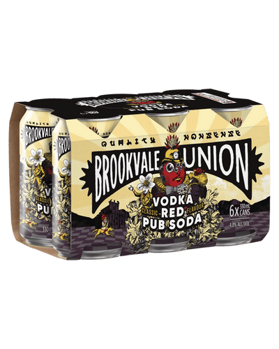 Brookvale Union Vodka Red Pub Soda