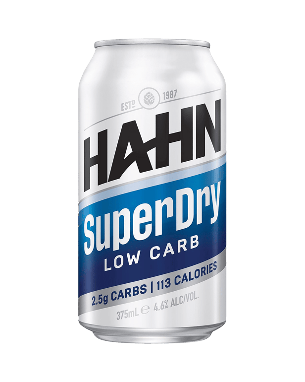 Hahn Super Dry Cans