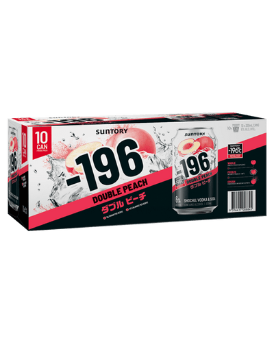 Suntory -196 Double Peach Cans