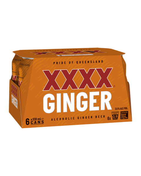XXXX Ginger Beer Cans