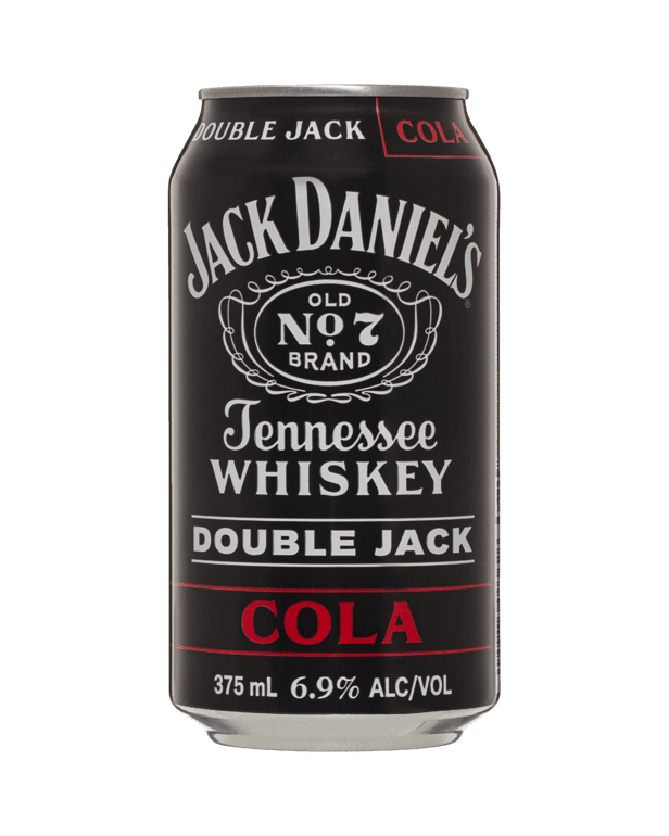 Jack Daniels Double Jack & Cola Cans