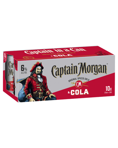 Captain Morgan & Cola 6% Cans
