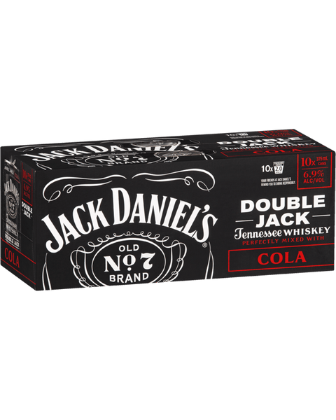 Jack Daniels Double Jack & Cola Cans