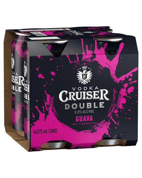 Vodka Cruiser Double Guava Cans