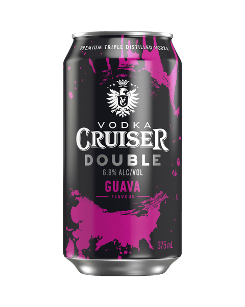 Vodka Cruiser Double Guava Cans