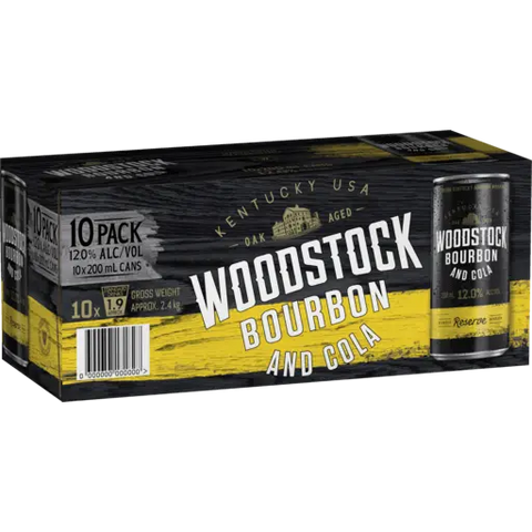 Woodstock & Cola 12% Cans