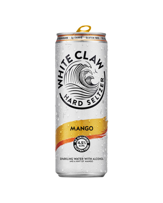 White Claw Seltzer Mango