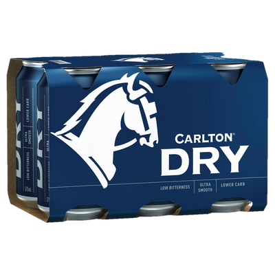 Carlton Dry Cans