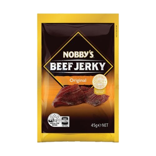 Nobby's Beef Jerky Original 45g