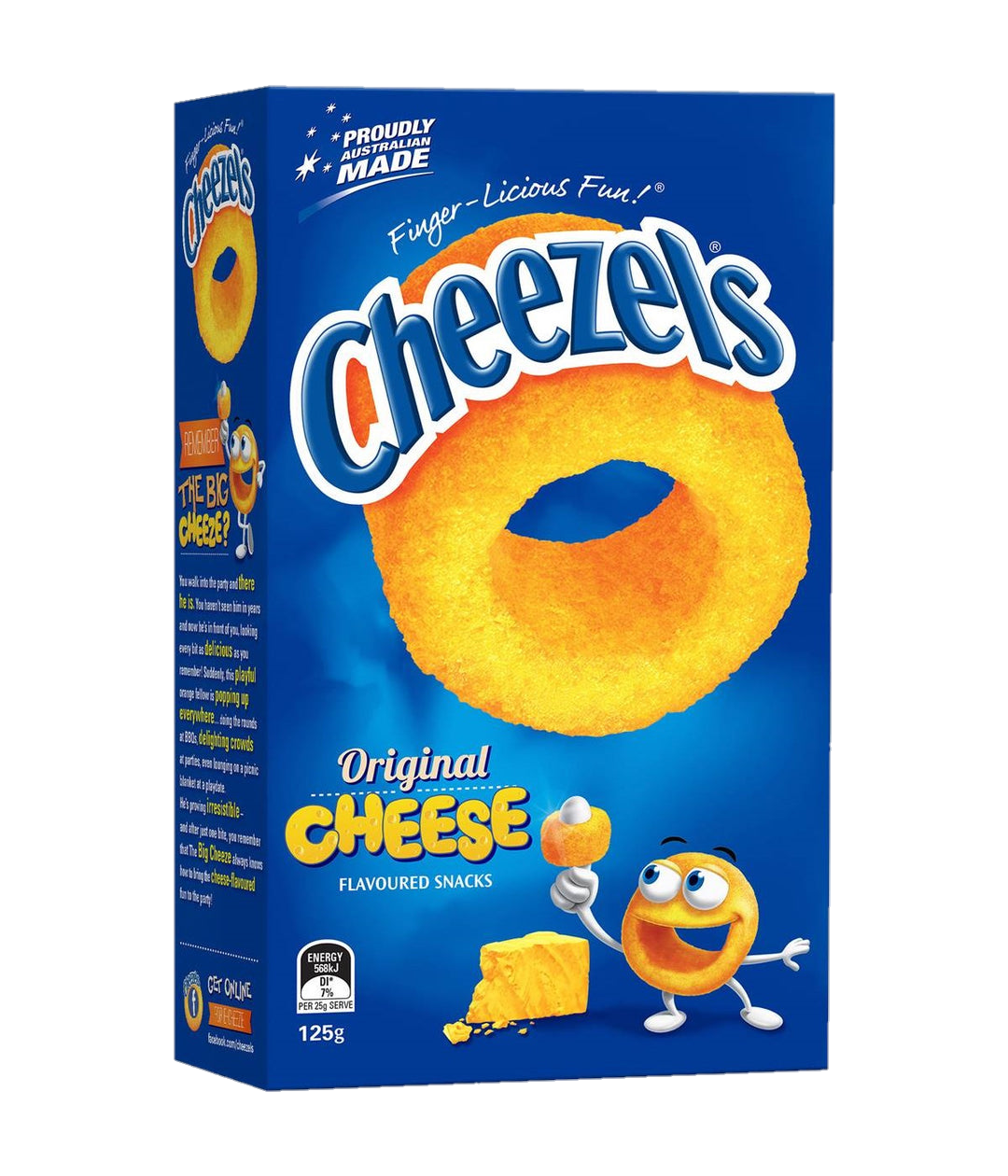 Cheezels Cheese Snacks 125g