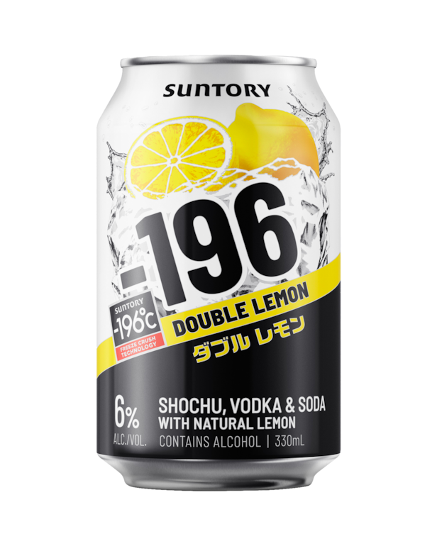 Suntory -196 Double Lemon Cans