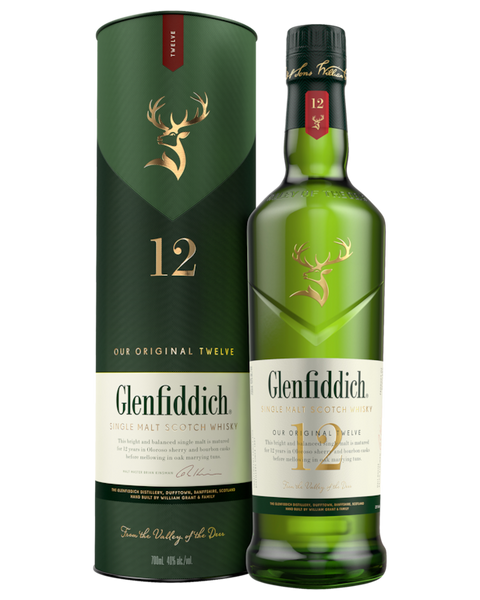 Glenfiddich 12yo Scotch Whisky 700ml
