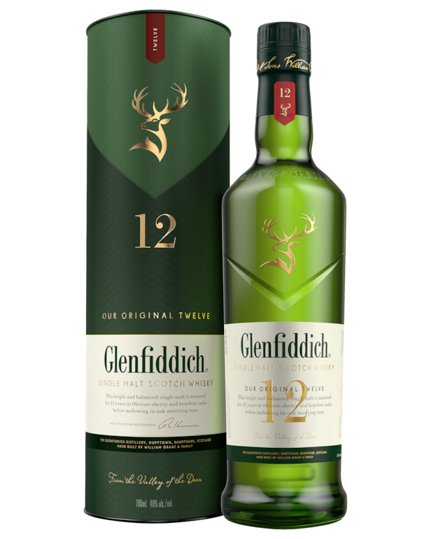 Glenfiddich 12yo Scotch Whisky 700ml