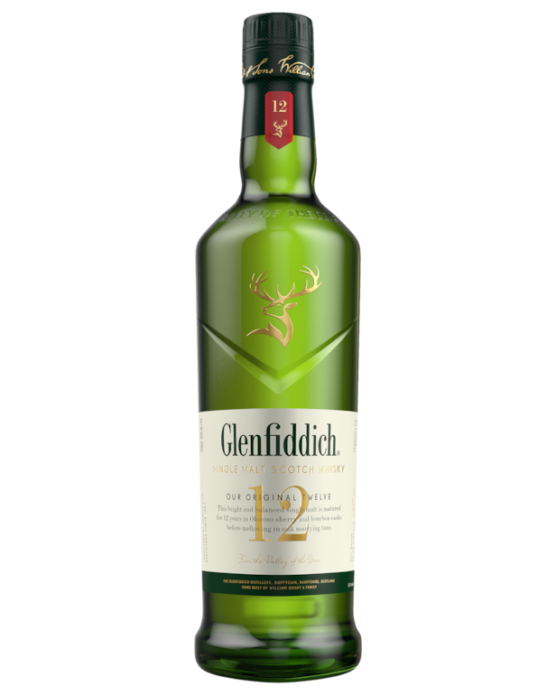 Glenfiddich 12yo Scotch Whisky 700ml