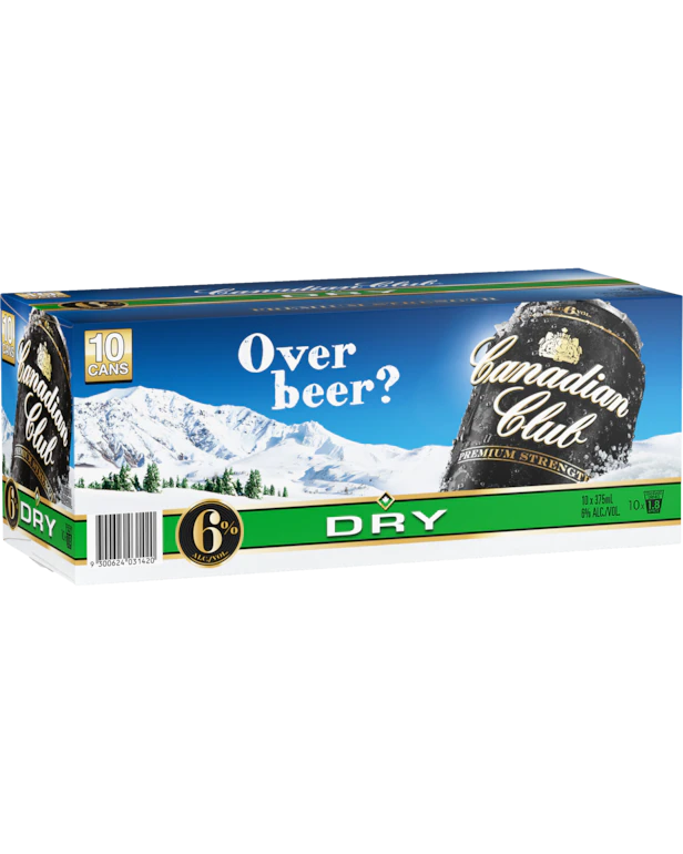 Canadian Club & Dry 6% Cans