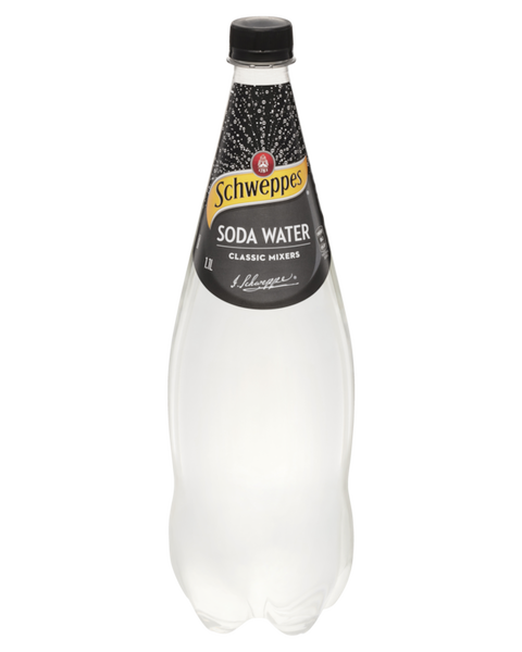 Schweppes Soda Water 1.1L