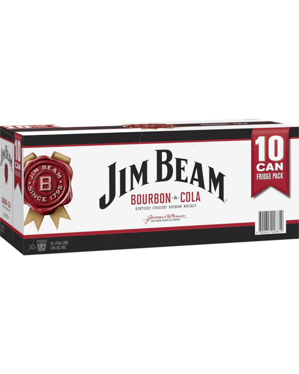 Jim Beam & Cola Cans