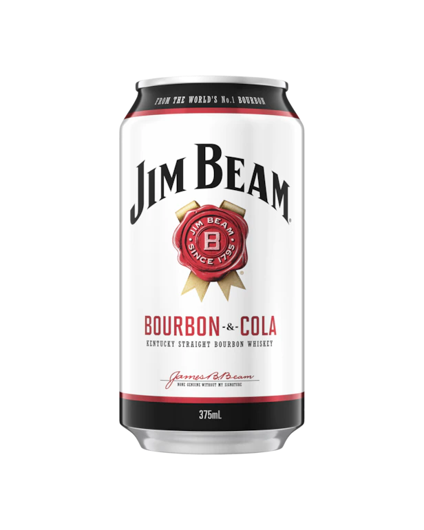 Jim Beam & Cola Cans