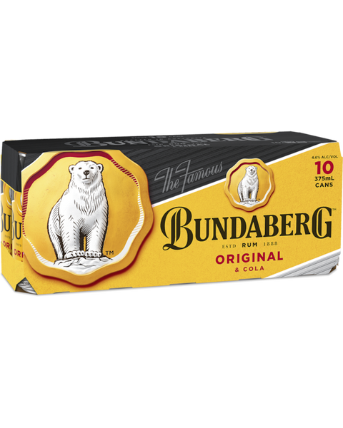 Bundy UP Rum & Cola Cans