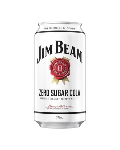 Jim Beam & Zero Sugar Cola Cans