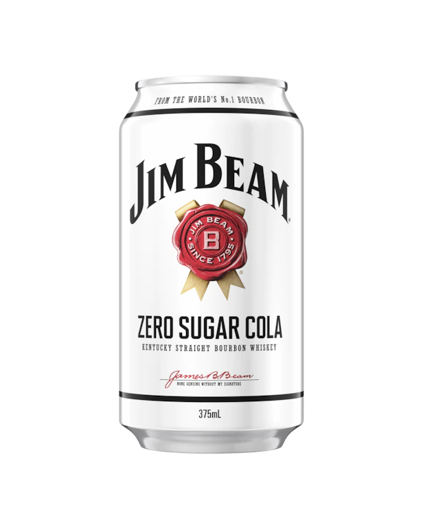 Jim Beam & Zero Sugar Cola Cans