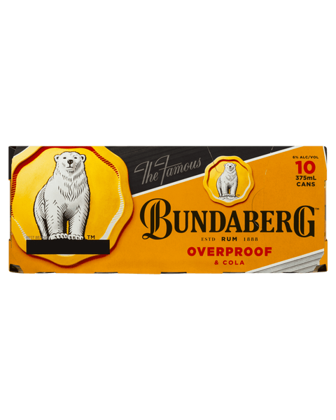 Bundy OP Rum & Cola Cans