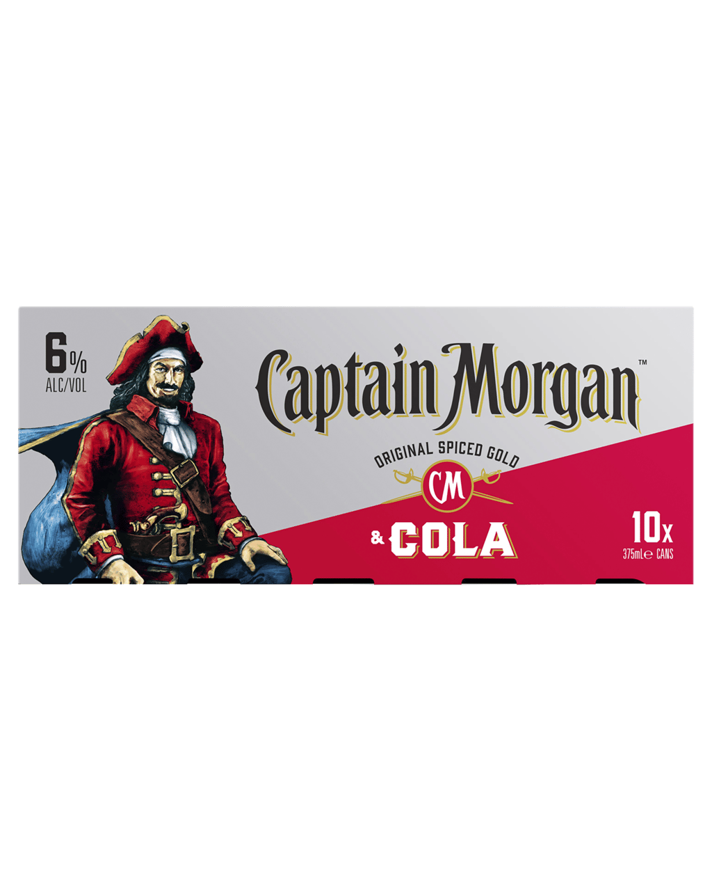 Captain Morgan & Cola 6% Cans