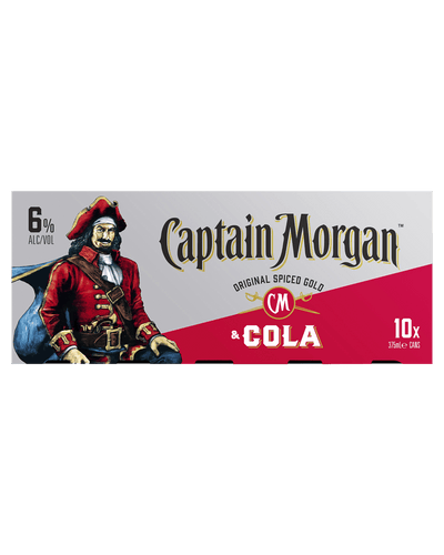 Captain Morgan & Cola 6% Cans