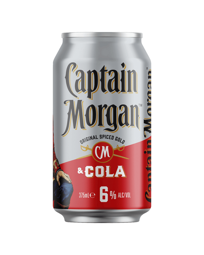 Captain Morgan & Cola 6% Cans