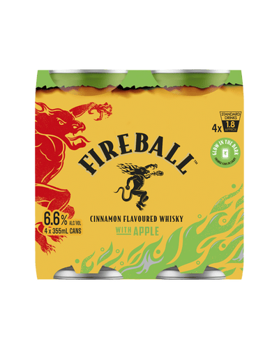 Fireball Cinnamon Whisky With Apple