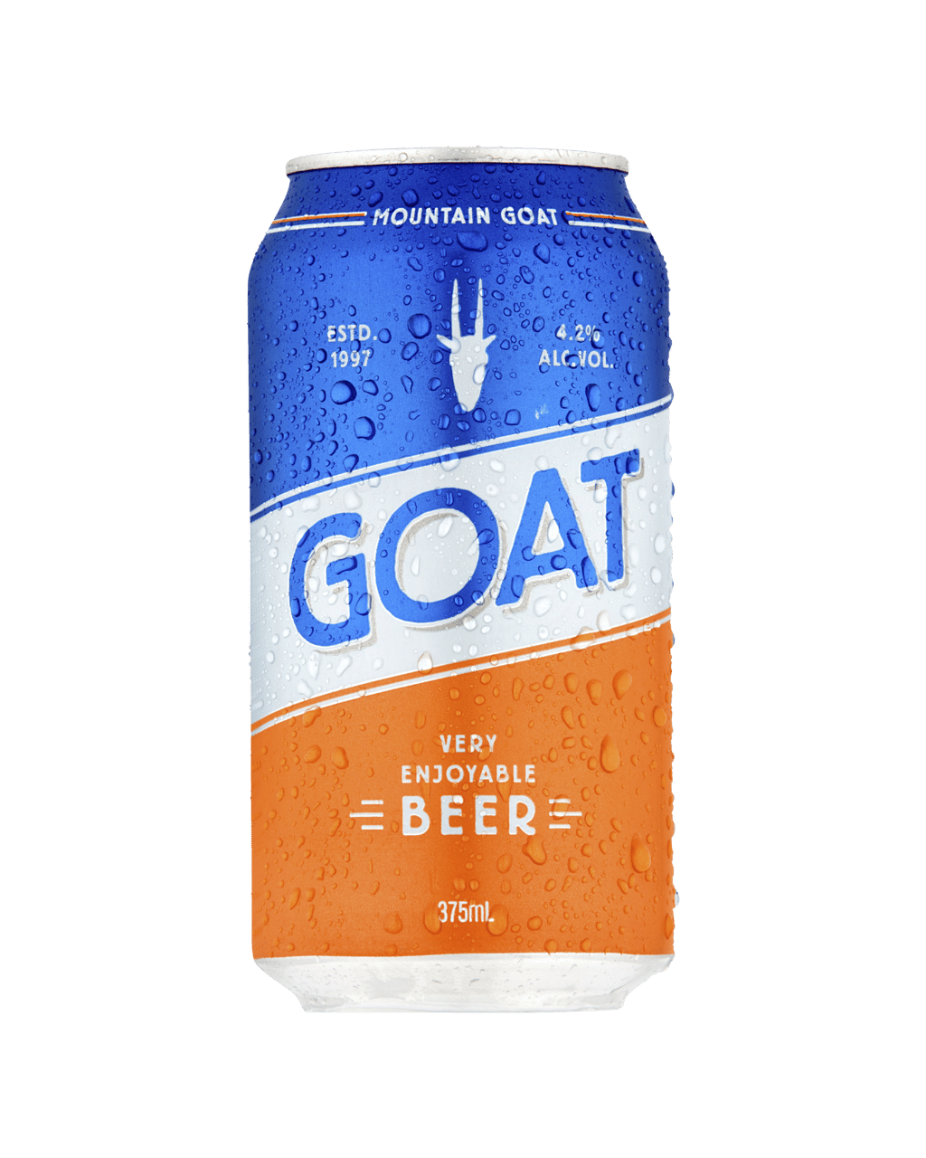 Mountain Goat Beer Cans