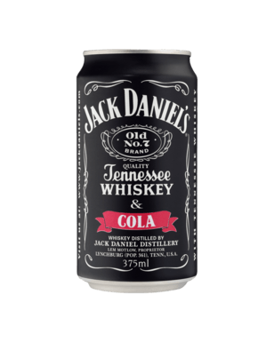 Jack Daniels & Cola Cans