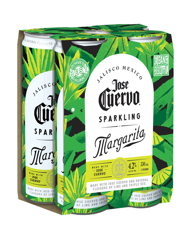 Jose Cuervo Sparkling Margarita Cans