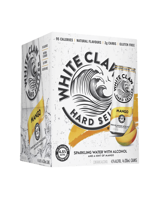 White Claw Seltzer Mango